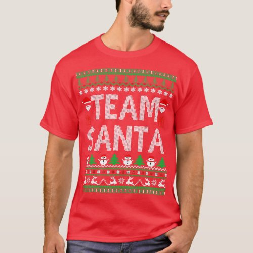Team santa christmas T_Shirt