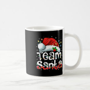 Team Santa Claus Christmas Family Matching Pajama  Coffee Mug