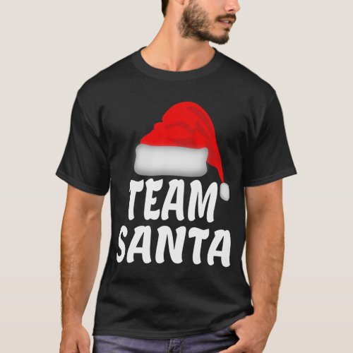 Team Santa Family Matching Kids Adults Fun T_Shirt
