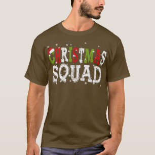 Team Santa Group Christmas Squad Family Matching X T-Shirt