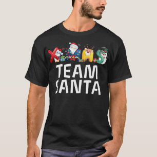Team Santa T Matching Christmas Family Matching Pa T-Shirt