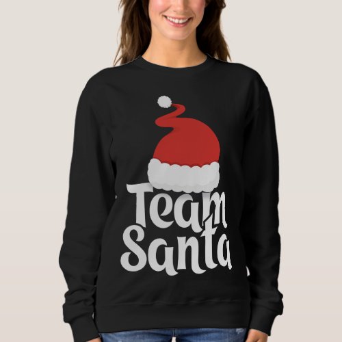 Team Santa Tshirt Christmas Family Matching Pajama
