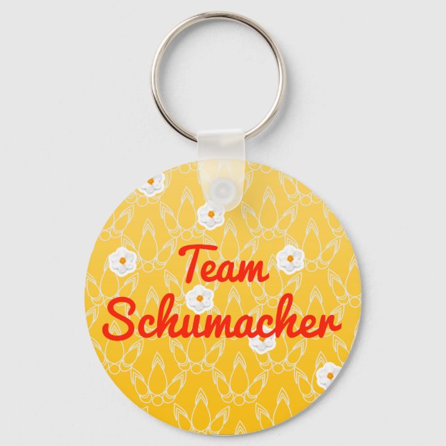 Team Schumacher Keychain (Front)