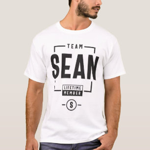 Team Sean Lifetime Member Sean Name T-Shirt
