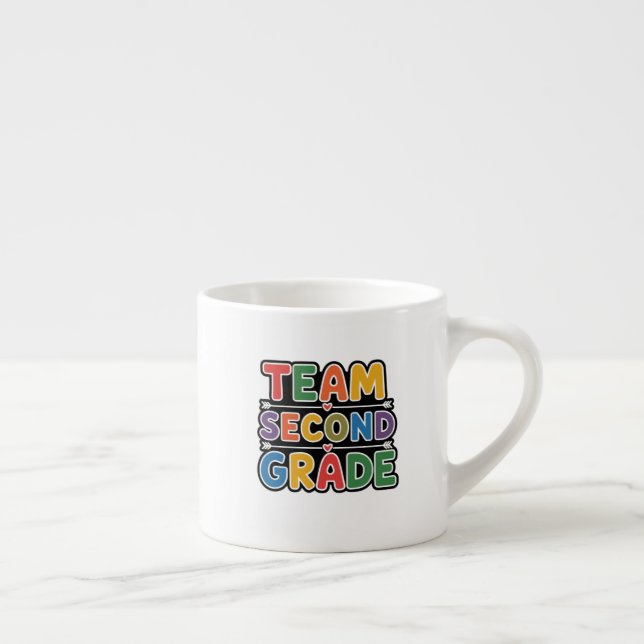 Team Second Grade Espresso Cup (Right)
