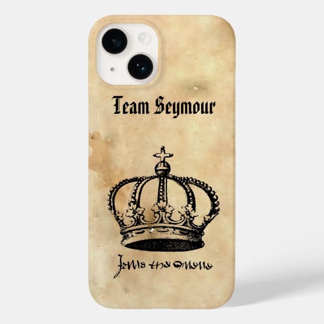 Team Seymour - Jane's Crown & Signature Case-Mate  Case-Mate iPhone Case (Back)