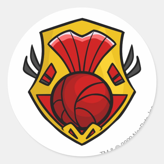 Team Shenkuu Logo Classic Round Sticker (Front)