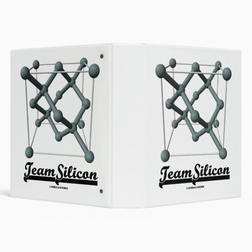 Team Silicon Silicon Unit Cell Chemical Structure 3 Ring Binder