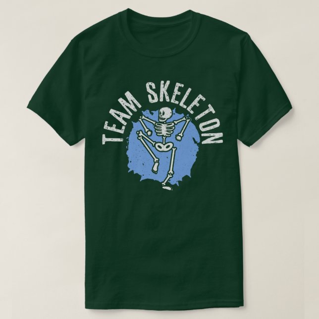 Team Skeleton Radiologic Technologist Radiologist  T-Shirt (Design Front)