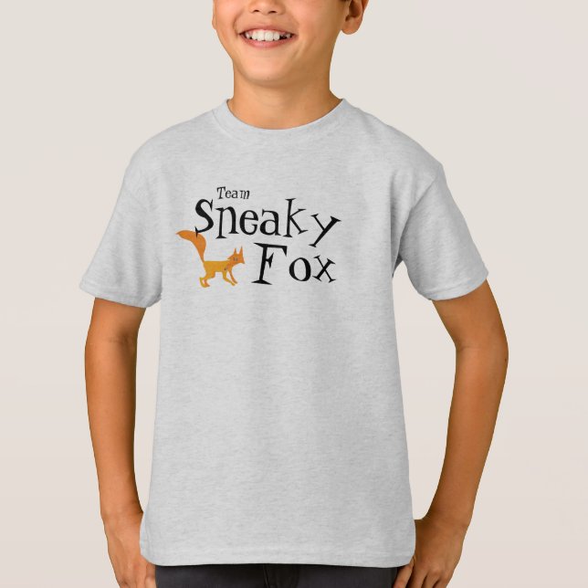 Team Sneaky Fox T-Shirt (Front)