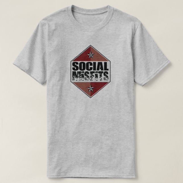 Team Social Misfits Logo Tee (Design Front)