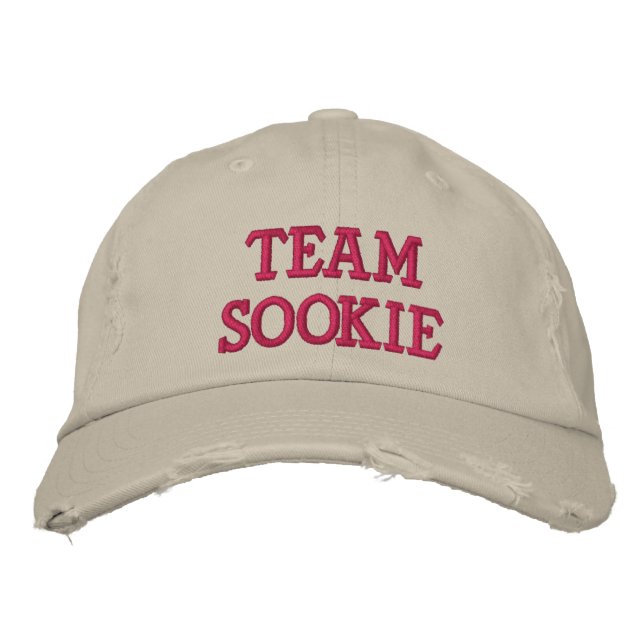 TEAM SOOKIE EMBROIDERED BASEBALL HAT (Front)