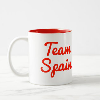Team Spain Two-Tone Coffee Mug