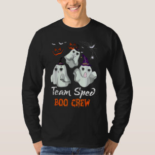 Team SPED Boo Crew Halloween Ghost SPED Special Ed T-Shirt