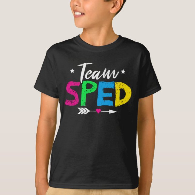 team sped T-Shirt (Front)