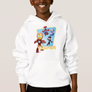 Team Spidey and Iron Man Team-Up! Hoodie