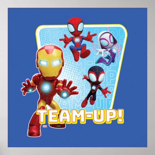 Team Spidey and Iron Man Team_Up Poster