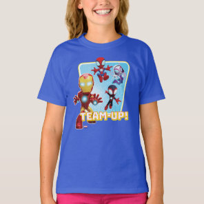 Team Spidey and Iron Man Team-Up! T-Shirt