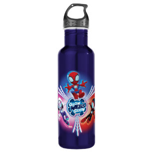 Spider-Man Miles Morales Industrial Illustration Stainless Steel Water  Bottle