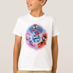 Team Spidey Glow Webs Glow Graphic T-Shirt