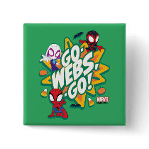 Team Spidey Halloween Go-Webs,-Go! Button
