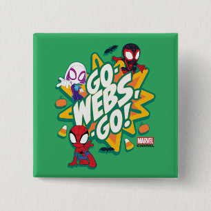 Team Spidey Halloween Go-Webs,-Go! Button