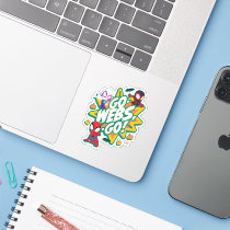 Team Spidey Halloween Go-Webs,-Go! Sticker