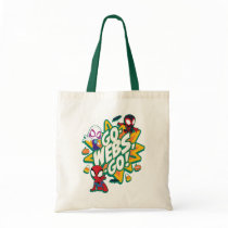 Team Spidey Halloween Go-Webs,-Go! Tote Bag
