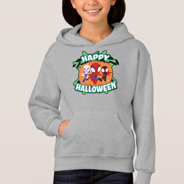 Team Spidey Happy Halloween Hoodie (Front)