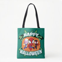 Team Spidey Happy Halloween Tote Bag