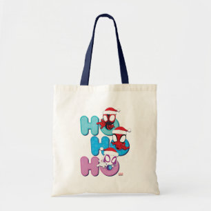 Team Spidey Ho Ho Ho Tote Bag