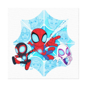 Spider-Man, High-Tech Circuit Character Art Tote Bag, Zazzle