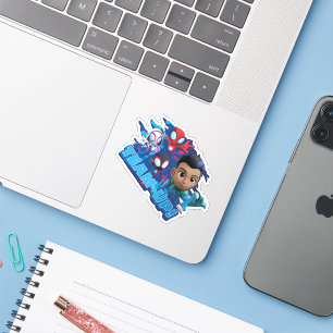 Team Spidey & Reptil Team-Up! Sticker