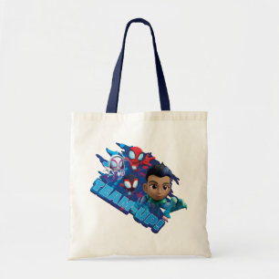 Team Spidey & Reptil Team-Up! Tote Bag