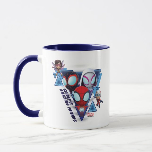 Team Spidey with Ant-Man and the Wasp Mug (Left)