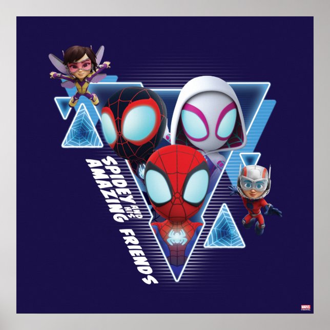 Team Spidey with Ant-Man and the Wasp Poster (Front)