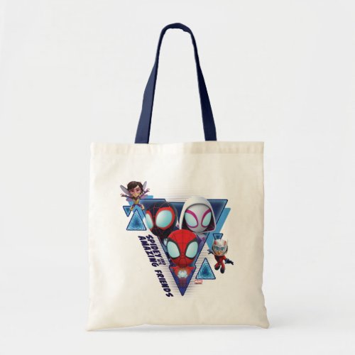 Team Spidey with Ant_Man and the Wasp Tote Bag