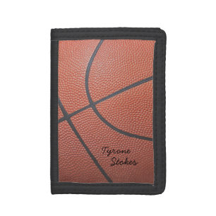 Team Spirit_Basketball skin look_Autograph Style Trifold Wallet
