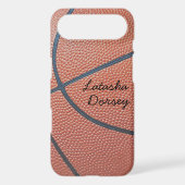 Team Spirit_Basketball texture_Autograph-Style Case-Mate iPhone Case (Back)