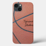 Team Spirit_basketball Texture_autograph Style Iphone 13 Case at Zazzle