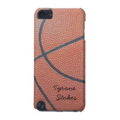 Team Spirit_Basketball texture_Autograph Style iPod Touch (5th Generation) Cover (Back)