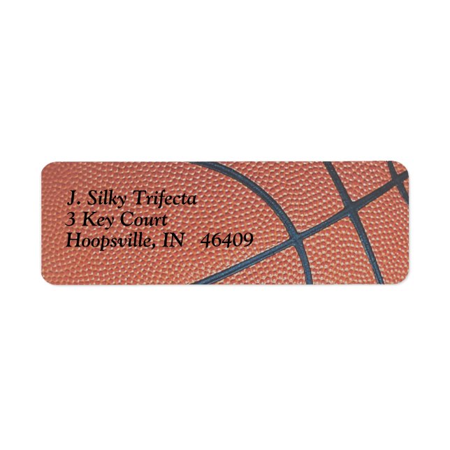 Team Spirit_Basketball texture_Hoops Lover Label (Front)