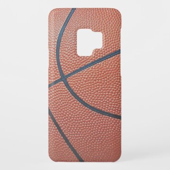 Team Spirit_basketball Texture_hoops Lovers Case-mate Samsung Galaxy S9 Case by UCanSayThatAgain at Zazzle