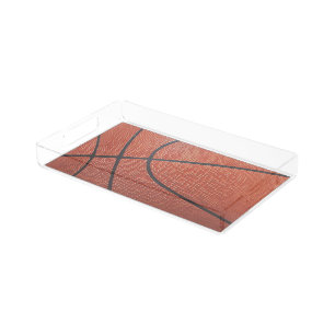 Team Spirit_Basketball texture look_Hoops Lovers Acrylic Tray