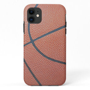 Team Spirit_Basketball texture look_Hoops Lovers iPhone 11 Case