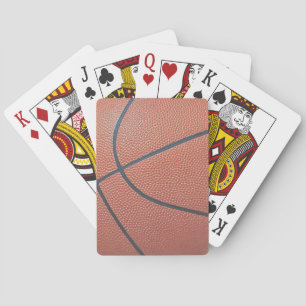 Team Spirit_Basketball texture look_Hoops Lovers Poker Cards