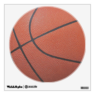 Team Spirit_Basketball texture look_Hoops Lovers Wall Sticker