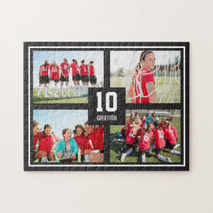 Team Spirit EDITABLE COLOR Personalized Puzzle