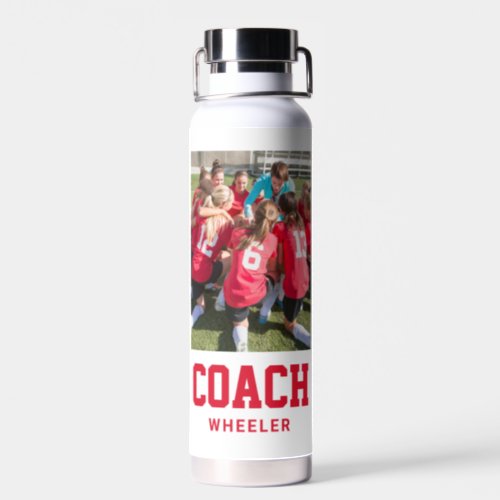 Team Spirit EDITABLE COLOR Water Bottle