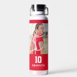 Team Spirit EDITABLE COLOR Water Bottle<br><div class="desc">Visit our shop at www.berryberrysweet.com for stylish and modern stationery and personalized gifts.</div>